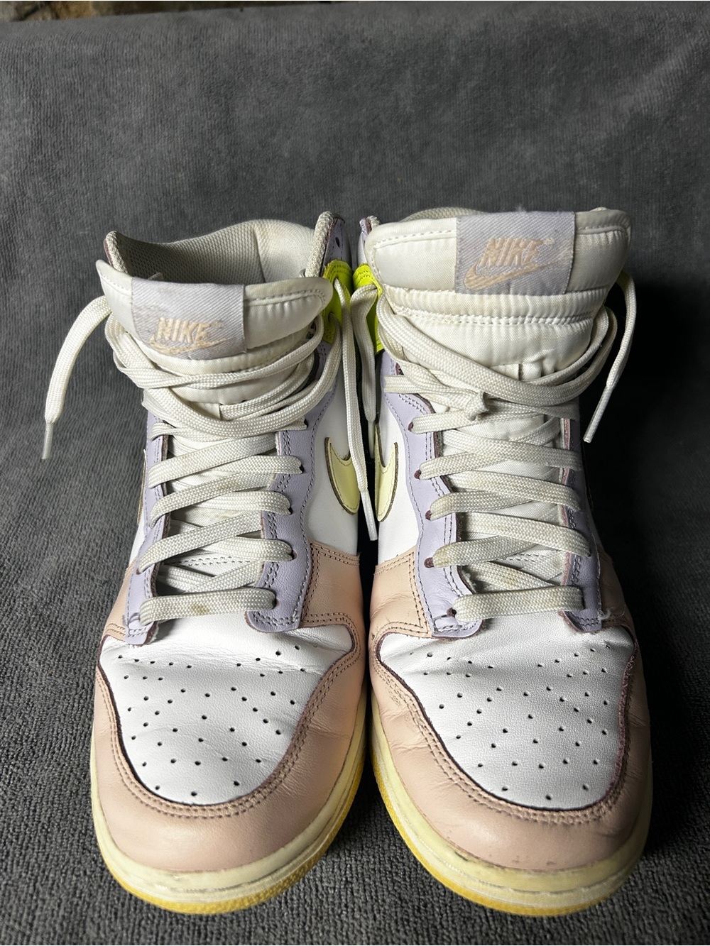 Nike Dunk High Lemon Twist Women’s 9 DD1869-108 Pastel